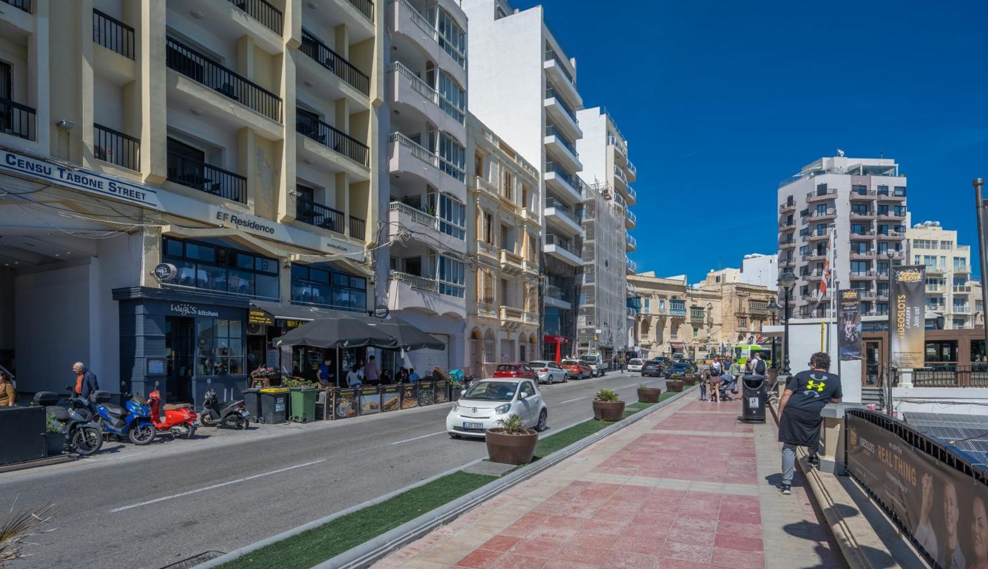 Spacious 3 Bedroom Apartment In The Heart Of St Julians Saint Julian's Eksteriør bilde